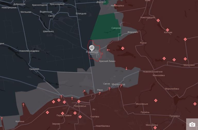 Бійці "Азова" встановили український прапор у Родинському (відео)